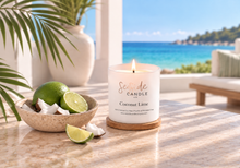 Load image into Gallery viewer, Coconut Lime Soy Candle