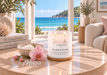 Load image into Gallery viewer, Sea Salt &amp; Orchid Soy Candle