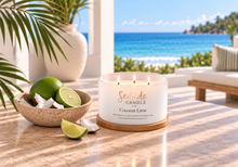 Load image into Gallery viewer, Coconut Lime Soy Candle