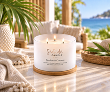 Load image into Gallery viewer, Bamboo &amp; Coconut Soy Candle