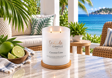 Load image into Gallery viewer, Coconut Lime Soy Candle