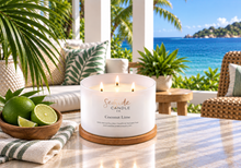 Load image into Gallery viewer, Coconut Lime Soy Candle