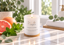 Load image into Gallery viewer, Grapefruit &amp; Mint Soy Candle
