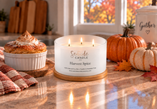 Load image into Gallery viewer, Harvest Spice / Pumpkin Soufflé Soy Candle