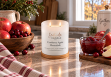 Load image into Gallery viewer, Cranberry Apple Marmalade Soy Candle