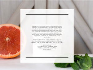 Grapefruit & Mint ON SALE!